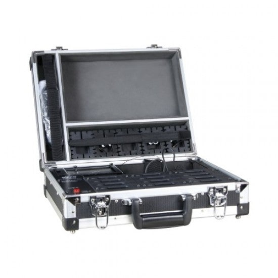 Maleta con ranuras de almacenamiento MIPRO MTG-100-C12