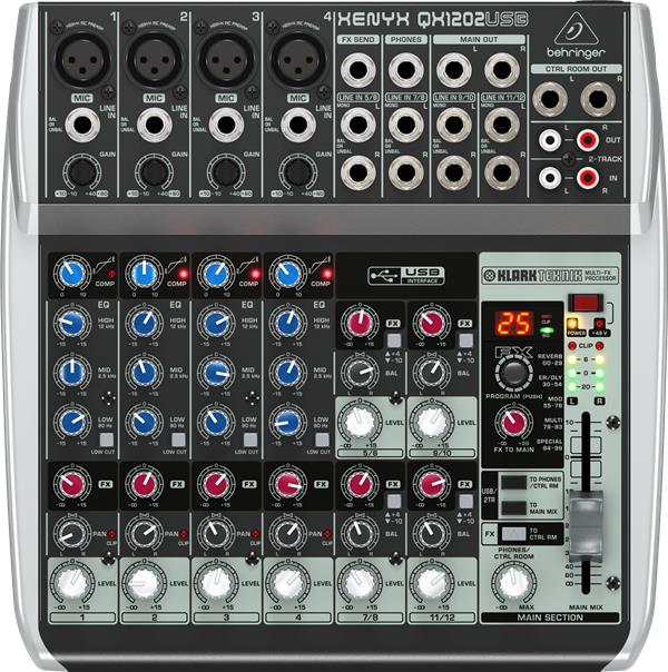 MEZCLADOR Behringer QX1202 USB