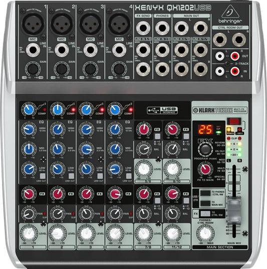 MEZCLADOR  Behringer QX1202 USB
