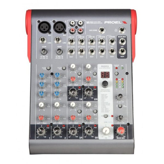 MI10 – Mixer de 10 canales