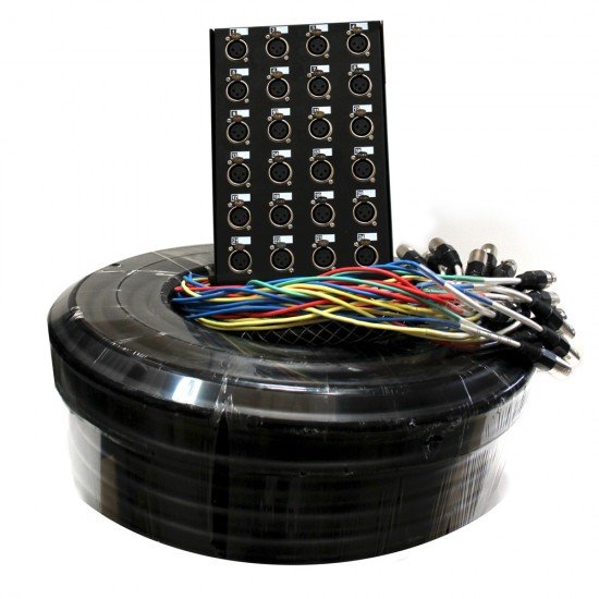 Multipar 24 canales 4 retornos de 50 mts. PRODB SC056-2850