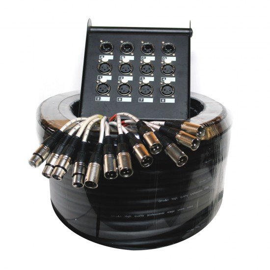Multipar 8 canales 4 retornos de 30 mts. PRODB SC048-1230