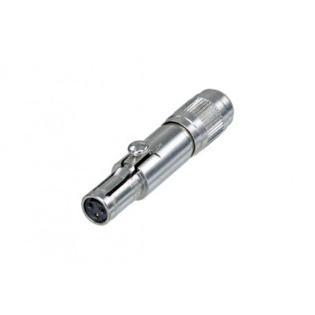Neutrik NSC3F Mini XLR hembra volante NanoCon