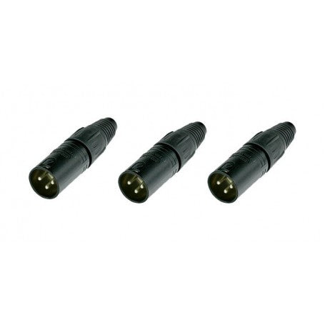 Neutrik NC3MX-BAG 3Pack Conector Macho Volante