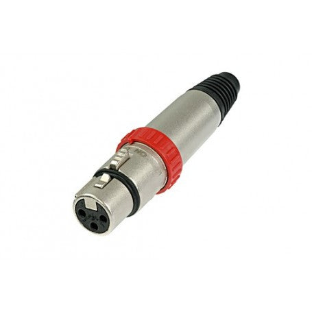 Neutrik NC3FXS XLR Hembra Volante con Switch On/Off