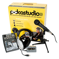 PACK DE GRABACION Behringer PODCAST USB