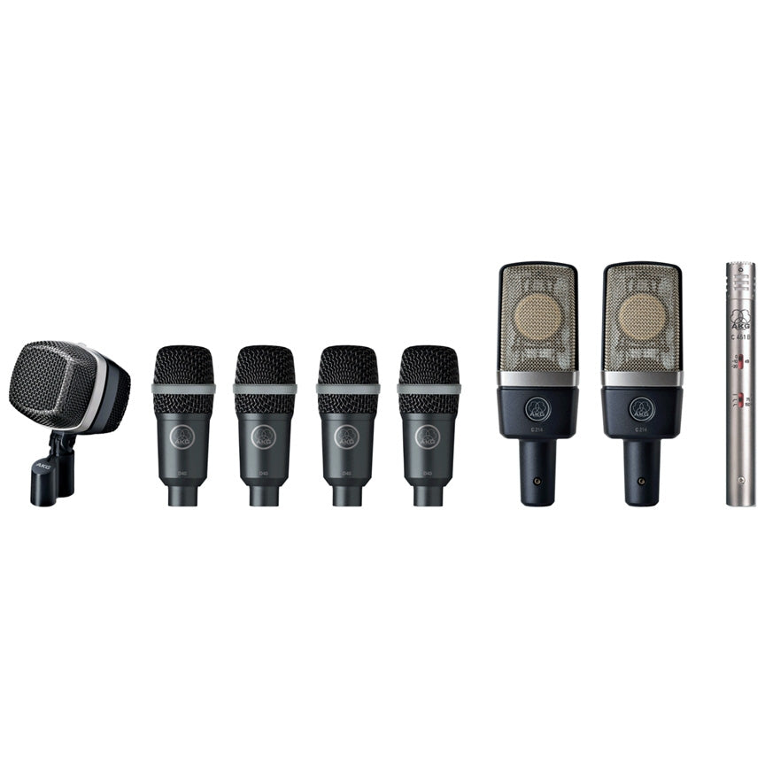 PACK MICROFONOS Akg DRUM SET PREMIUN