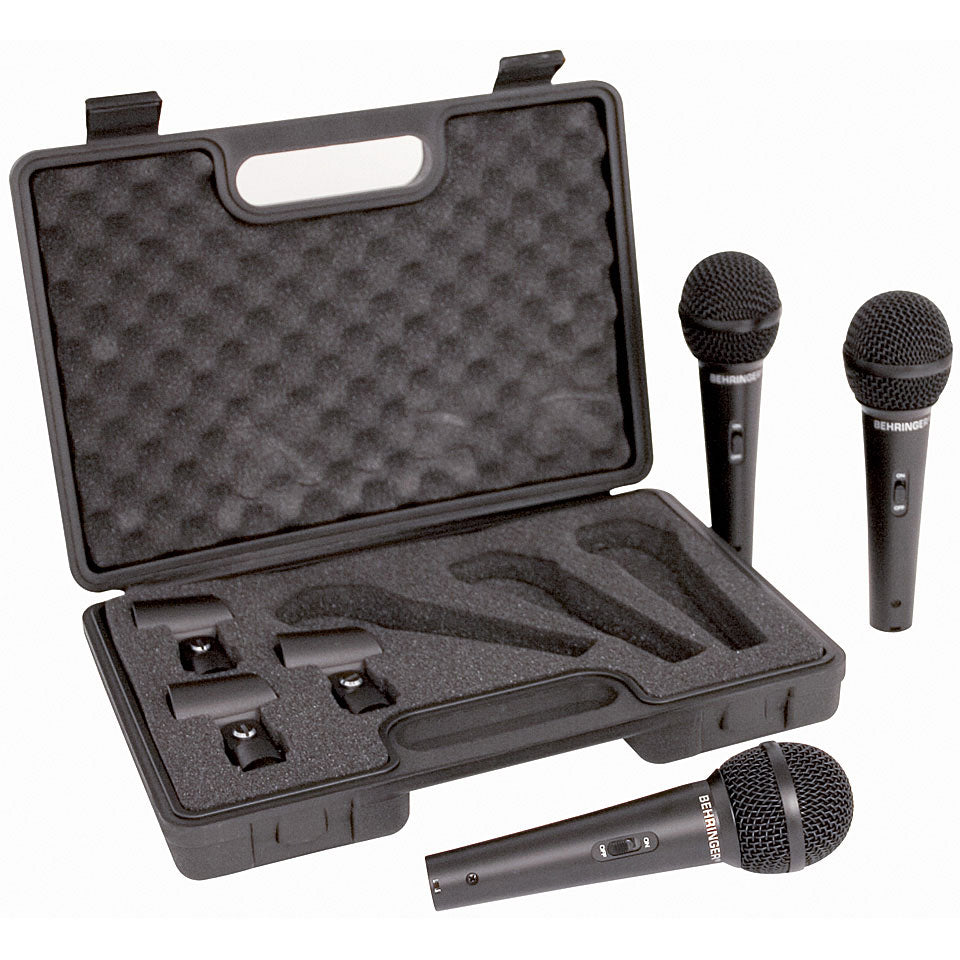 PACK MICROFONOS Behringer XM1800S
