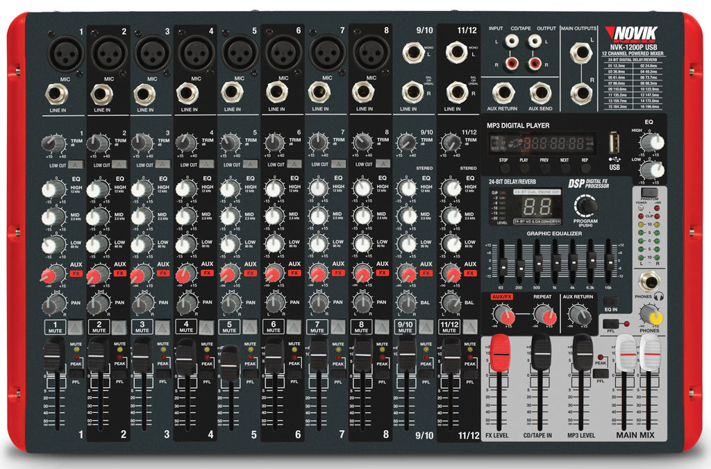 POWERMIXER Novik NVK 1200P USB