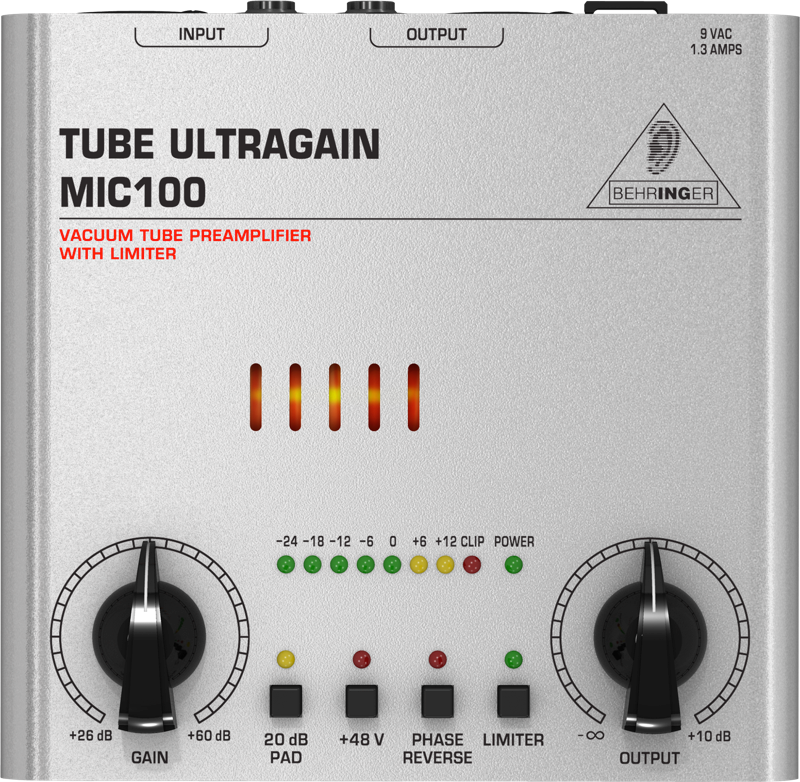 PREAMPLIFICADOR Behringer MIC100