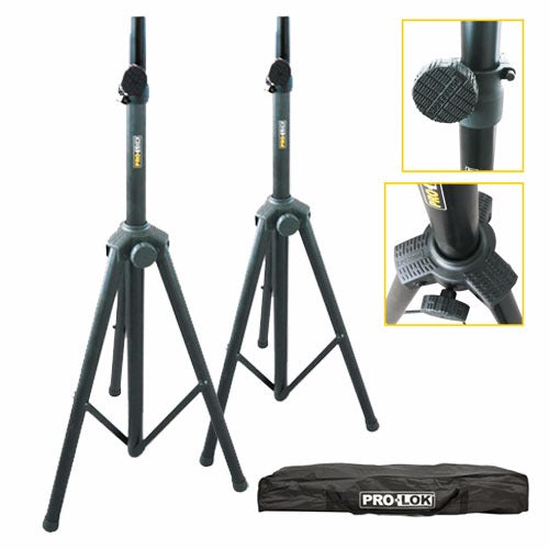 Pro-Lok PSS922 Set 2 Atriles Caja Acustica Funda