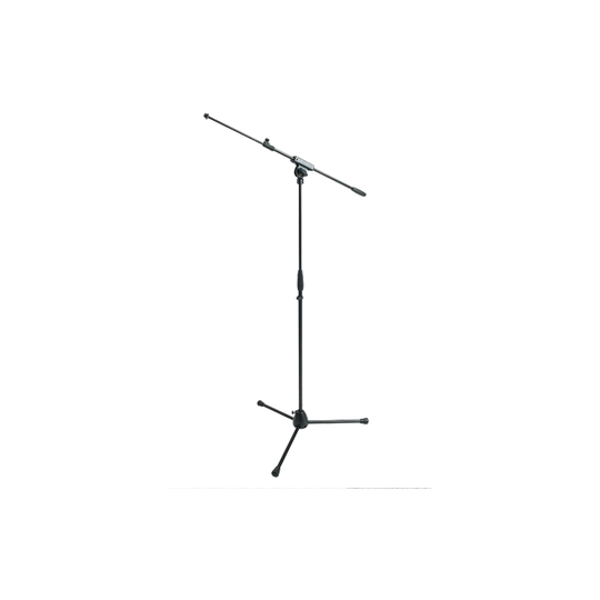 Proel RSM200BK – Atril de micrófono con boom, con base de aluminio