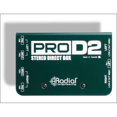 Radial Pro D2 Caja directa doble