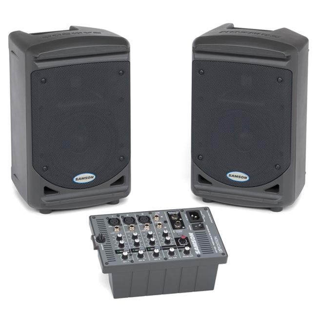 Set de amplificación portable Samson XP150