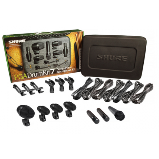 Set microfonos Shure PGADRUMKIT 7