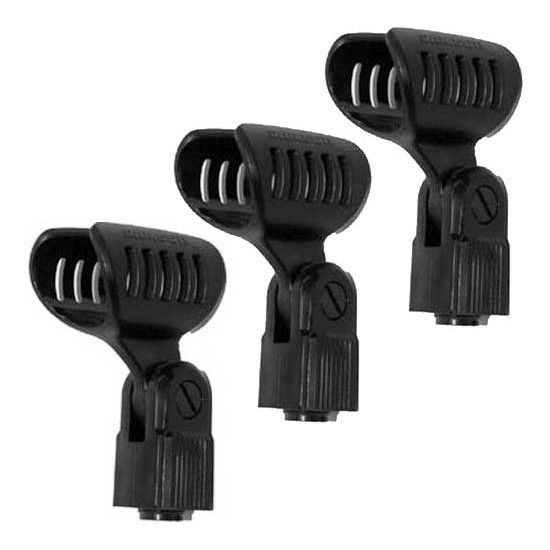 Set Samson de 3 pinzas para micrófono MC1