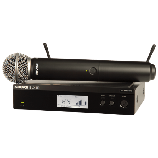 Shure BLX24R/SM58 Sistema Inalámbrico Mano UHF
