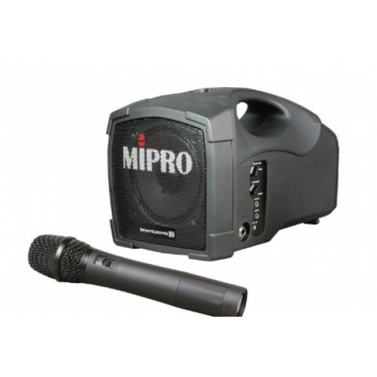 Sistema Portátil Mipro con microfono de mano MA-101 U / MH 801