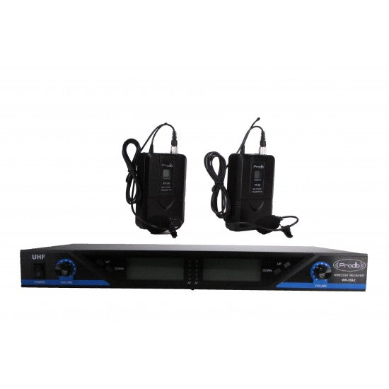 Sistema Inalámbrico de solapa Prodb WR-35&2/LT-4A