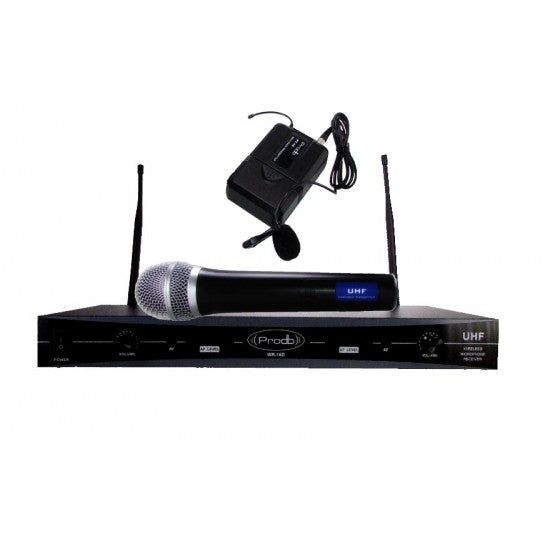Sistema Inalámbrico de mano/solapa Prodb WR-16D