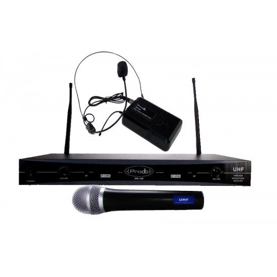 Sistema Inalámbrico de mano/cintillo Prodb WR-16D