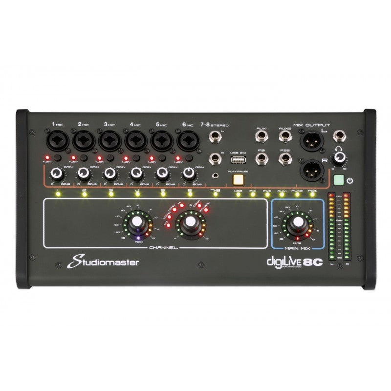 Studiomaster DIGILIVE 8C Consola Multiplataforma