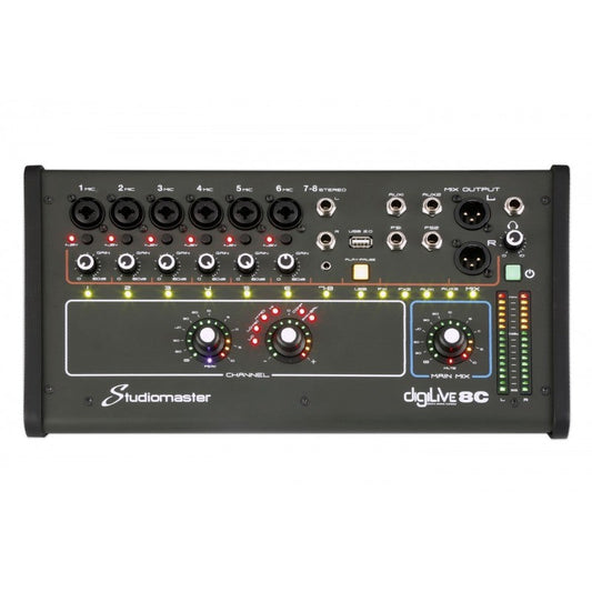 Studiomaster DIGILIVE 8C Consola Multiplataforma