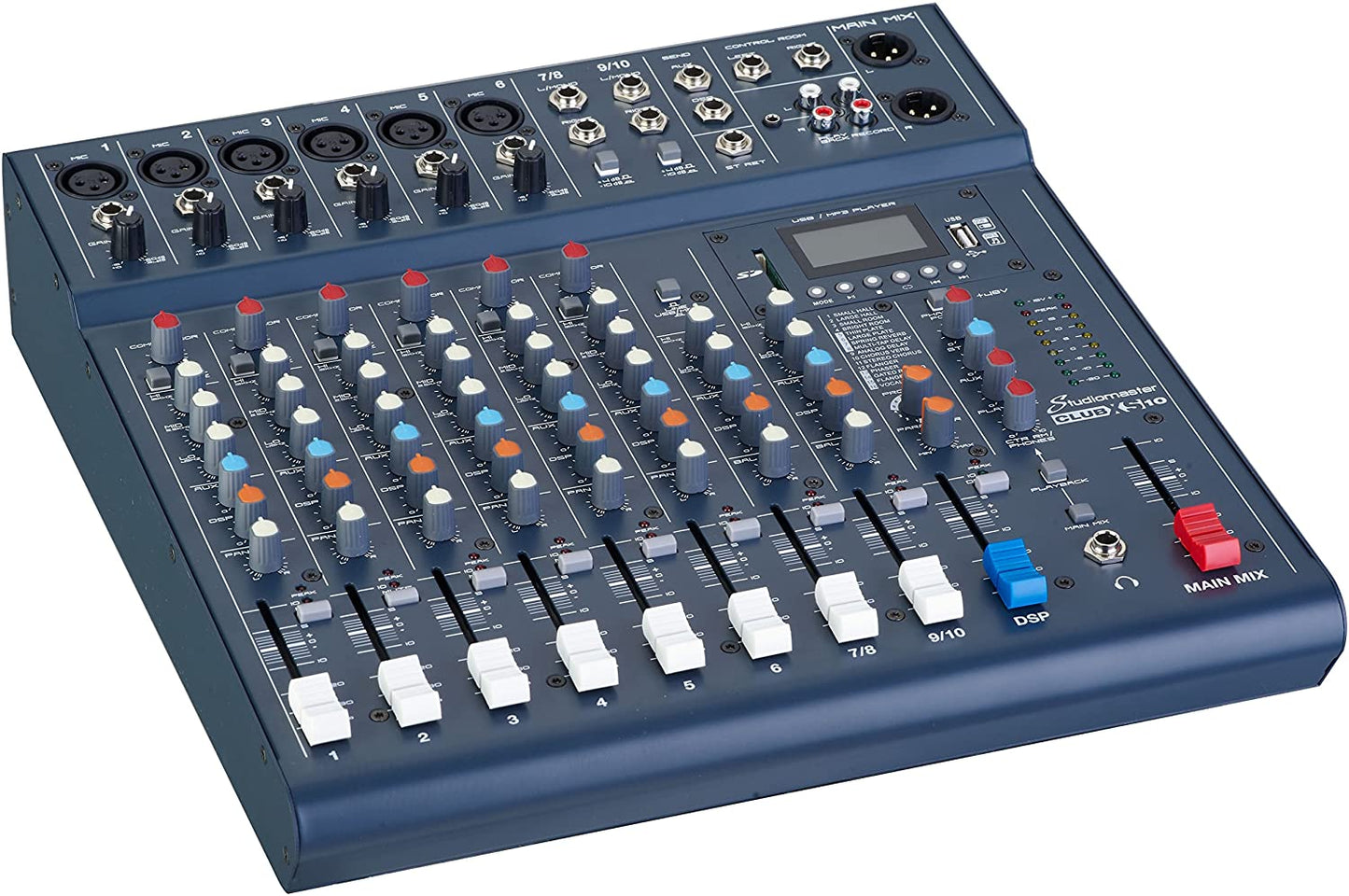 Studiomaster CLUB XS10 Consola con USB