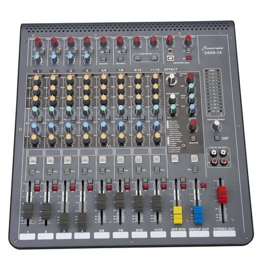 Studiomaster C6XS-12 Consola con USB