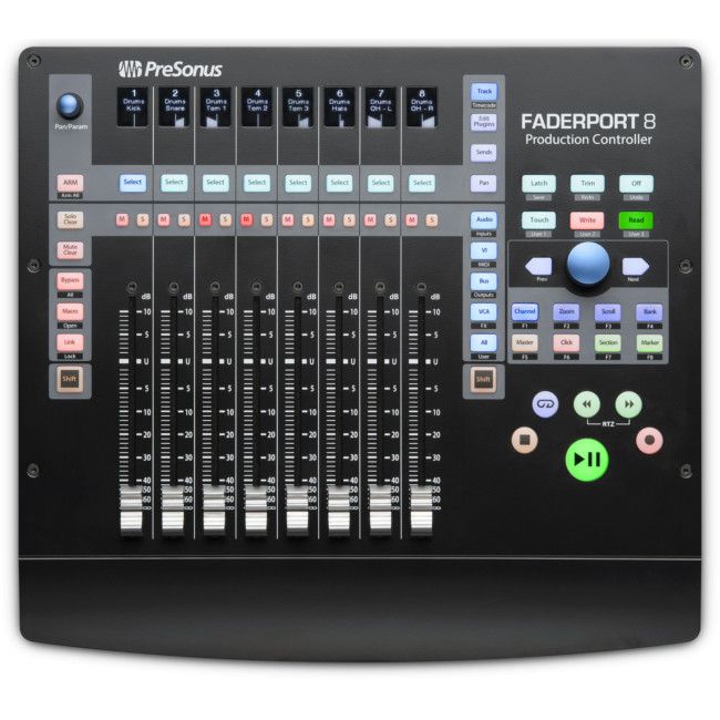 Superficie de control usb Presonus FADERPORT 8