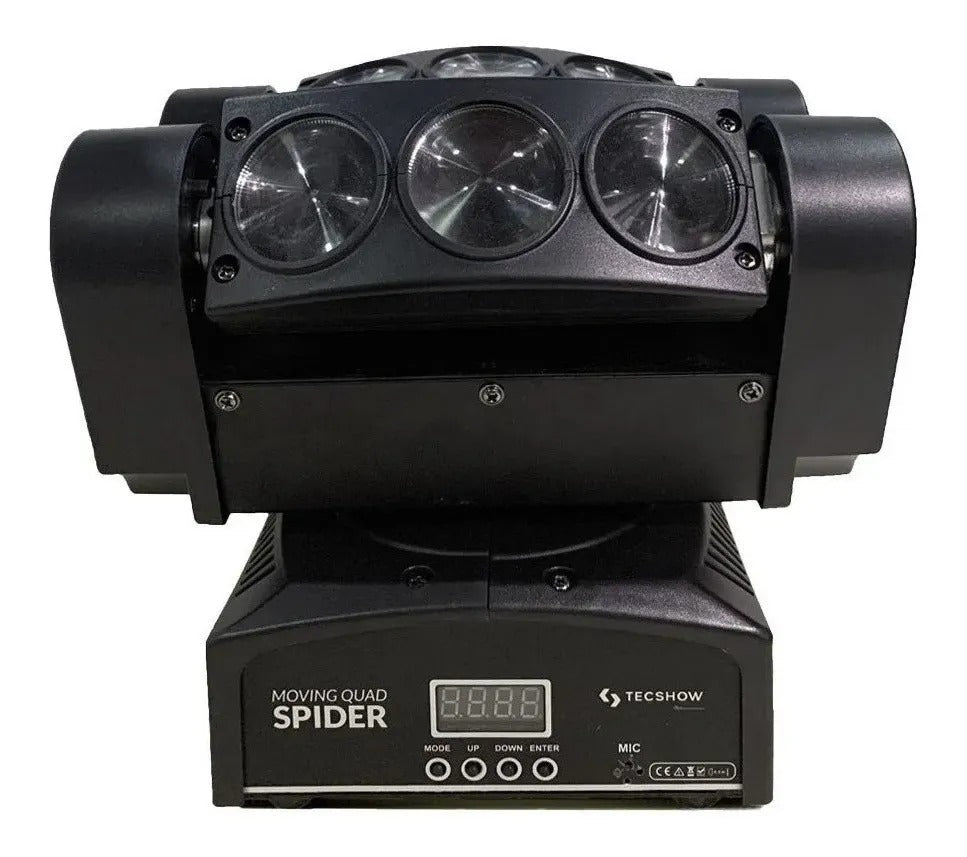 Tecshow Moving Quad Spider - Cabeza Movil Led