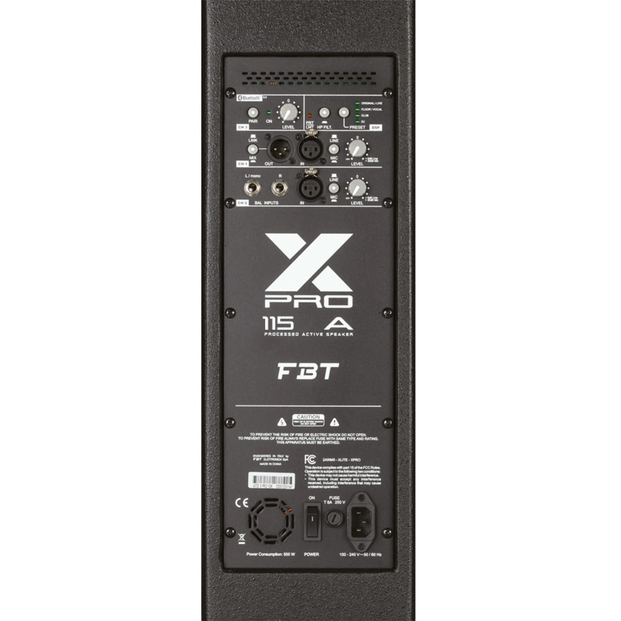 Parlante activo FBT X-PRO 115A de 15 pulgadas