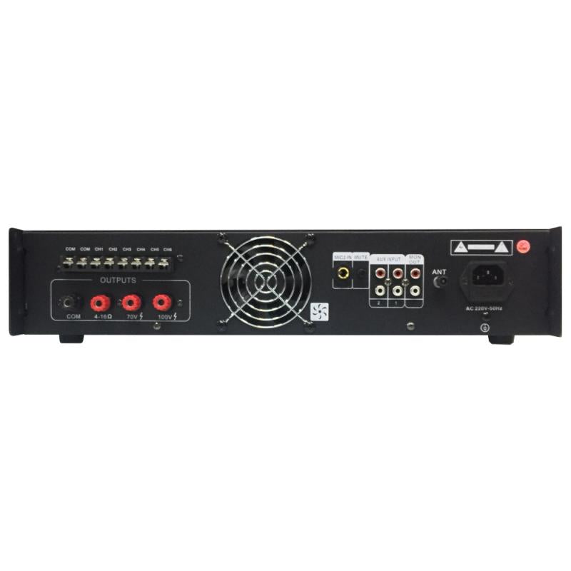 Accuracy Pro Audio CBT250 Amplificador Linea 6 Zonas