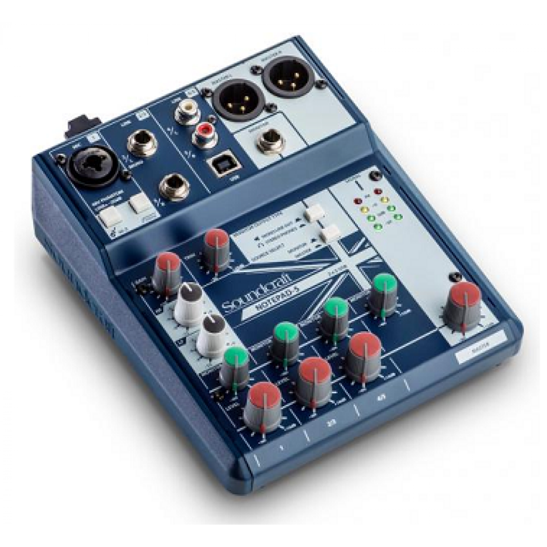 Soundcraft Notepad 5 con USB