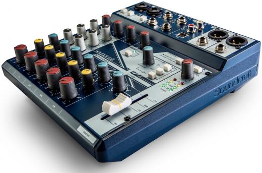 Soundcraft Notepad8FX Interfaz/Mezclador 8 Canales con USB y FX
