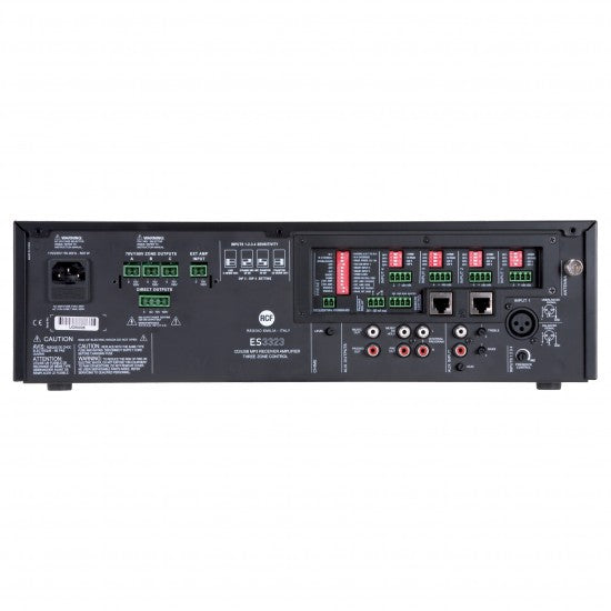 Amplificador con mixer y reproductor RCF ES 3323 II