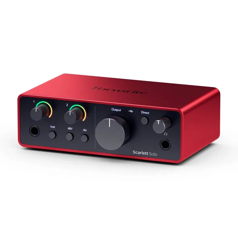 Interfaz de audio Focusrite Scarlett Solo 4th Gen