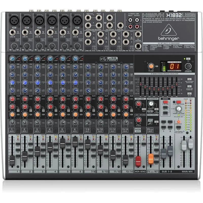 Mixer Análogo Behirnger XENYX X1832USB