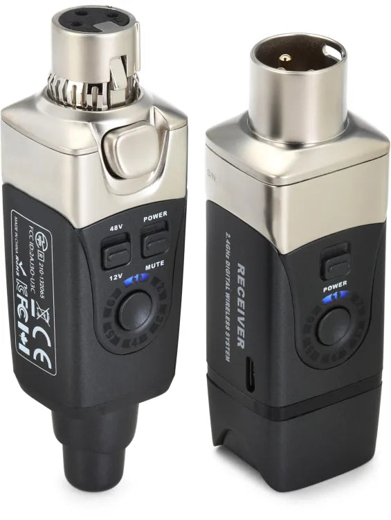 Xvive U3C Sistema inalámbrico enchufable XLR  para micrófono de condensador