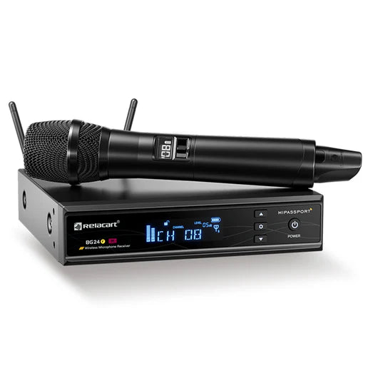Relacart BG-24 Sistema Micrófono Inalámbrico