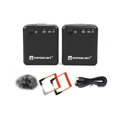 Relacart R1 Sistema de Micrófono Inalámbrico Lavalier