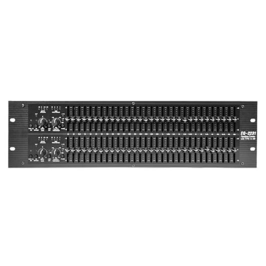 EQ-2231 Ecualizador 2x31 bandas