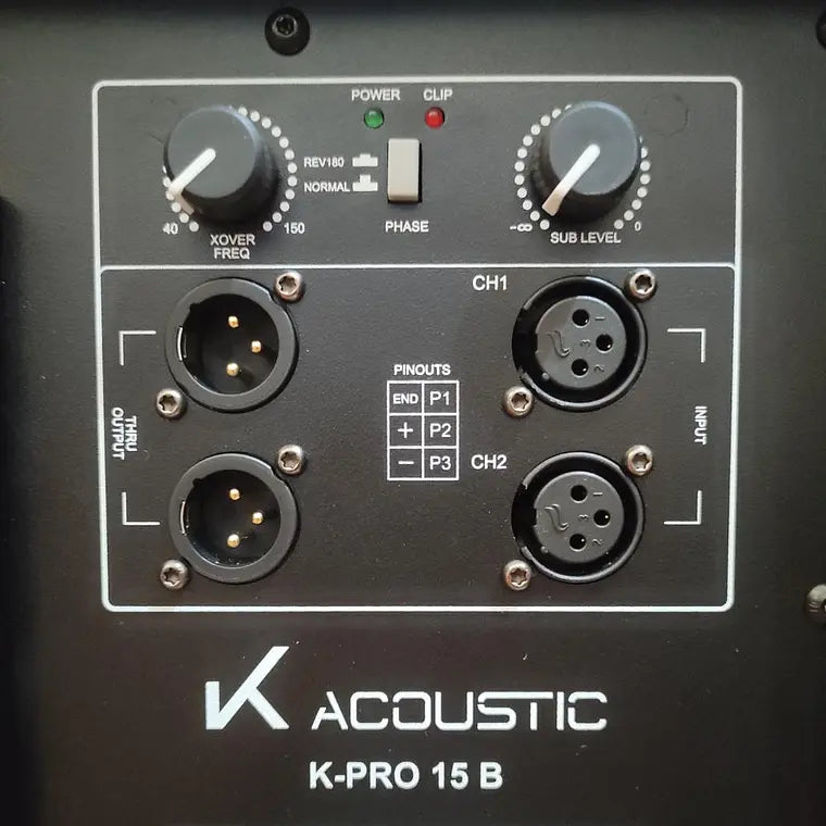 K-ACOUSTIC K-PRO 15B SUBAJO ACTIVO DE 15´´