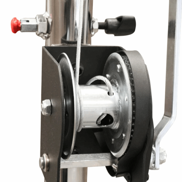 ATRIL CON MALACATE 100K ALTURA 4.1MTS