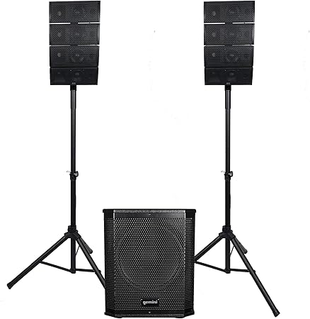 Gemini LRX448E Sistema Audio de Columna
