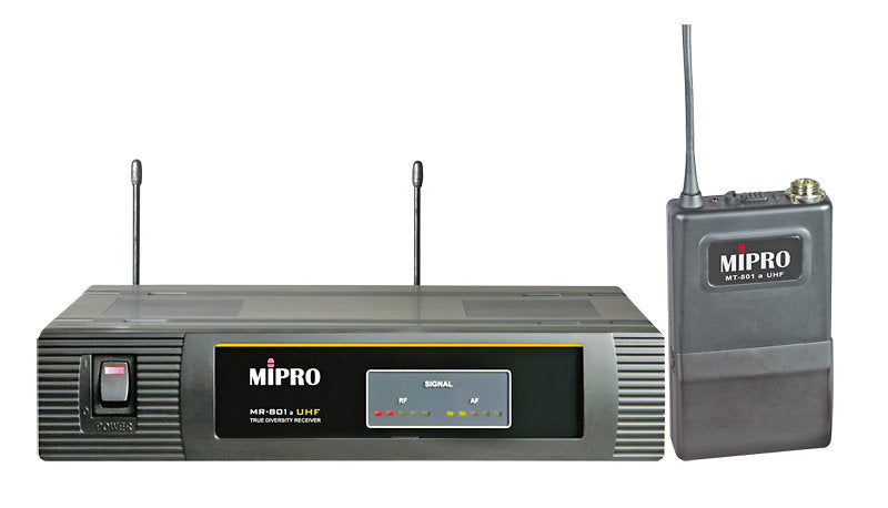Mipro MR801 A/MT801/MU53HN Sistema Inalámbrico de Cintillo UHF
