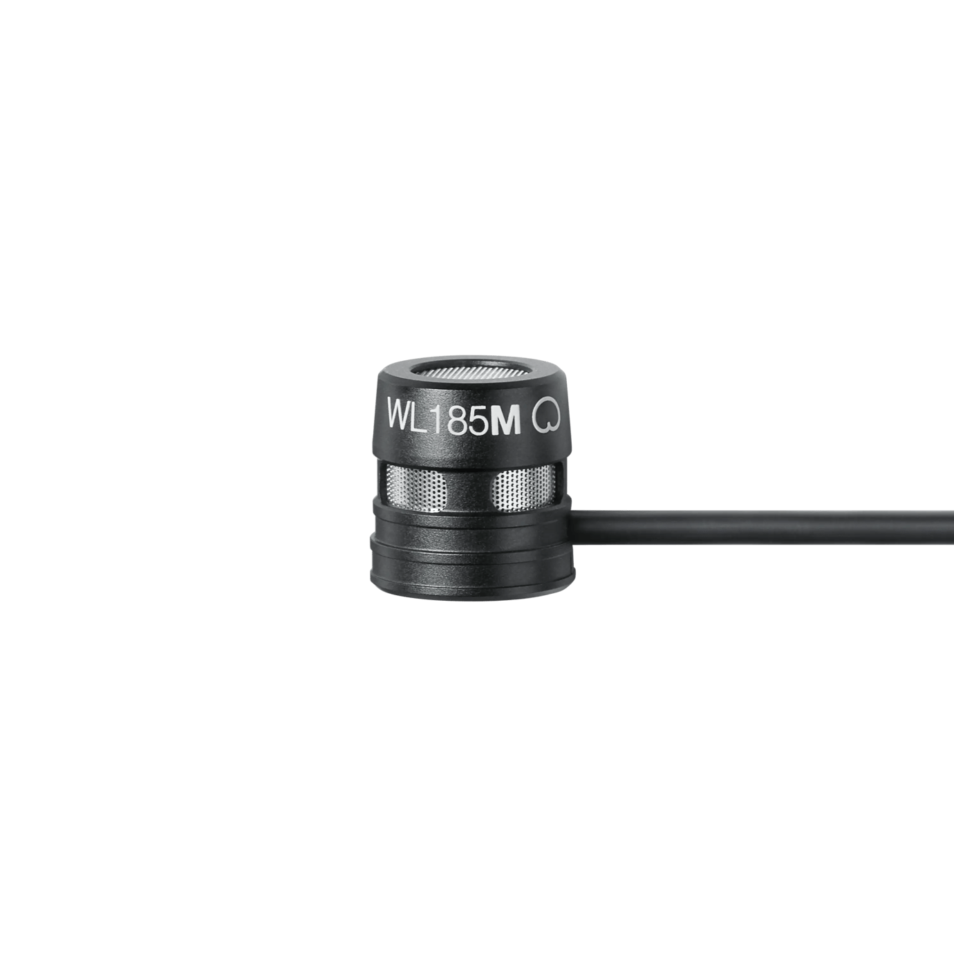 SHURE WL185MB/C-TQG Micrófono de Solapa Cardioide de Bajo Perfil TQG
