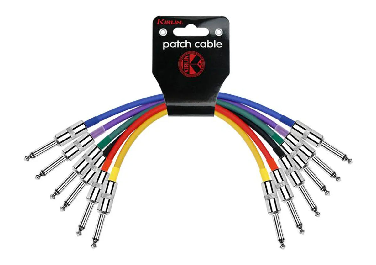 Pack 6 Cable patch 0,15M Ipv6-241-0,15 Kirlin