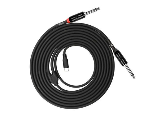 Cable USB-C a 2 Plug 45748 Mono 3M UY-C-392B-3 Kirlin