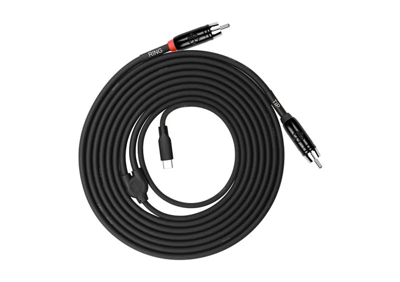 Cable USB-C a RCA 3M UY-C-394B-3 Kirlin